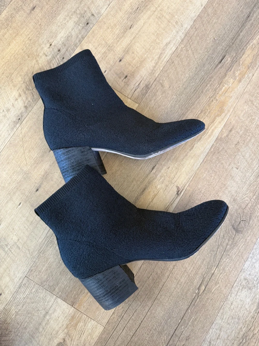 Eileen Fisher Oriel Recycled Stretch Knit Bootie | Black